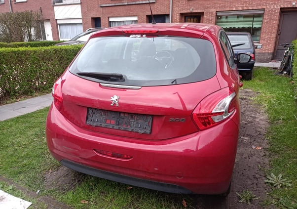 Peugeot 208 cena 19299 przebieg: 195200, rok produkcji 2013 z Koszalin małe 56